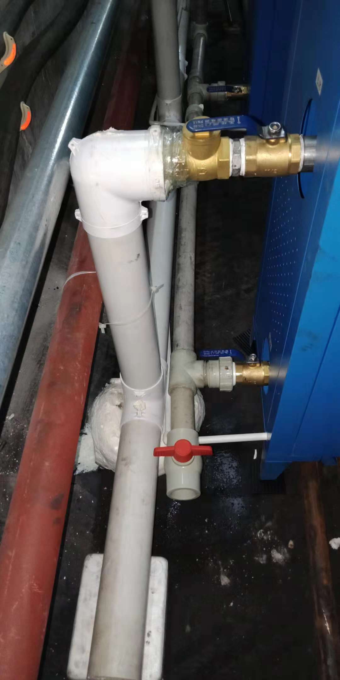 空壓機余熱回收連接