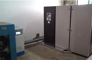 空壓機余熱回收工程免費燒熱水